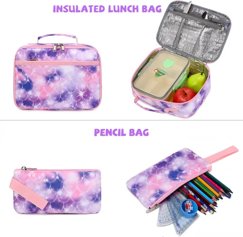 Vista 6 de Mochilas escolares para niñas, niños y adolescentes