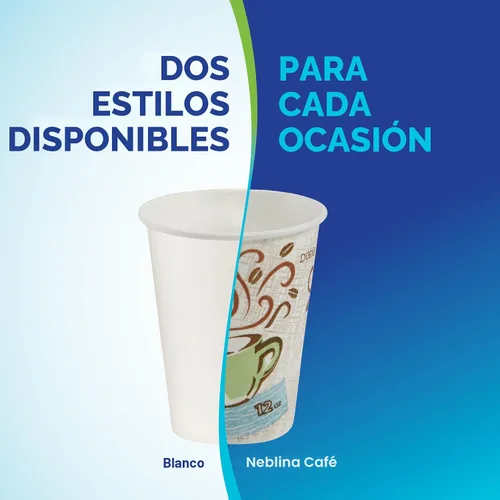 Vista 8 de Tazas calientes, diseño de Coffee Dreams, 1000/cartón de Dixie , café, (Coffee Design), 1000