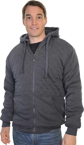 Vista 30 de Chaqueta con capucha con cremallera completa y forro de sherpa