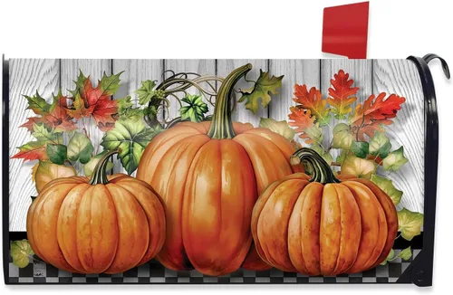 Vista 5 de Funda de buzón de gran tamaño para otoño americano de otoño - De gran tamaño Briarwood Lane