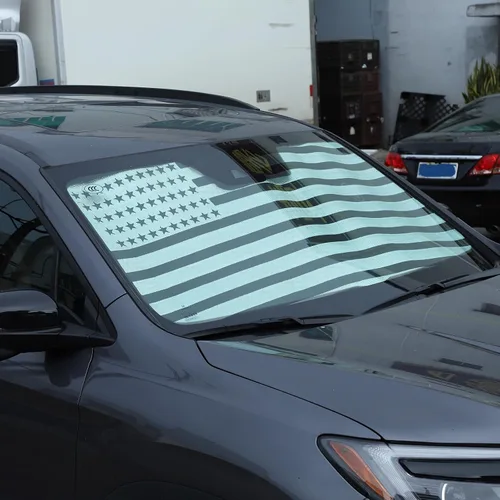 Vista 8 de Parasol para parabrisas para Honda Pilot 2016-2022/Ridgeline 2017-2025/Passport 2019-2025, parasol plegable para ventana delantera, protector solar