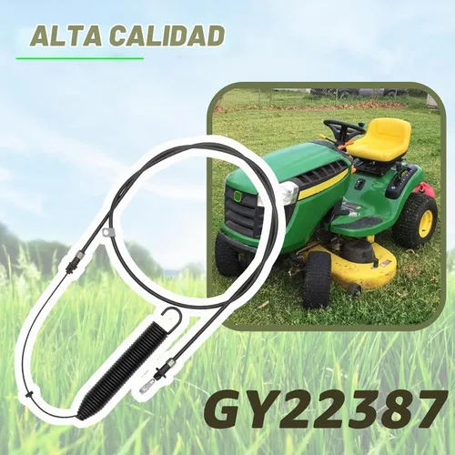 Vista 7 de GY22387 Cable de control de toma de fuerza para John Deere E100 D100 D110