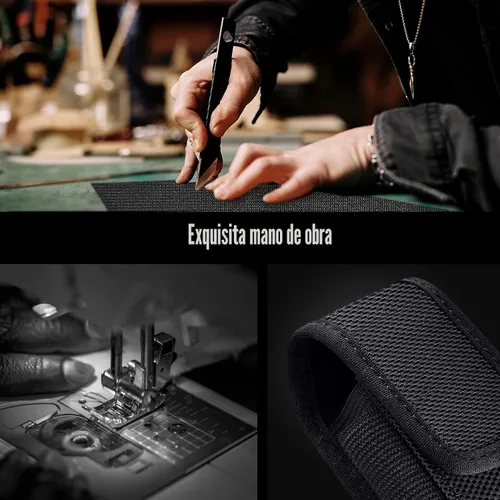 Vista 3 de Funda compatible con Leatherman Wave Plus Wingman Surge Rebar Multiherramienta Funda de cinturón de nylon con clip de cinturón