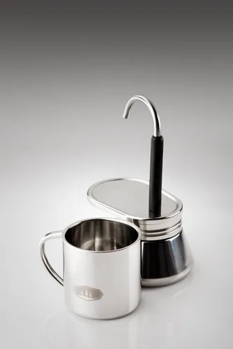 Vista 2 de GSI Outdoors, MiniEspresso Set Superior Backcountry Cookware desde 1985, 1 taza