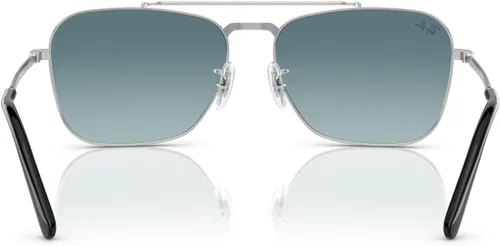 Vista 4 de Ray-Ban Unisex Sunglasses Gold Frame, Green Lenses, 58MM