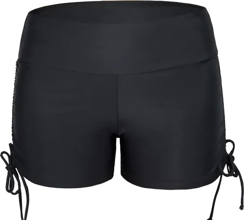 Vista 7 de Century Star Pantalones cortos de natación para mujer, elásticos, de cintura alta, pantalones cortos deportivos, traje de baño, tankini, pantalones