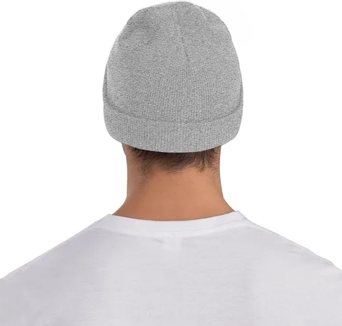 Vista 7 de YvoneDBrownn Retired Teacher - The Woman is The Myth The Legend Beanie Hat for Men Women Winter Hat Cuffed Knit Skull Cap
