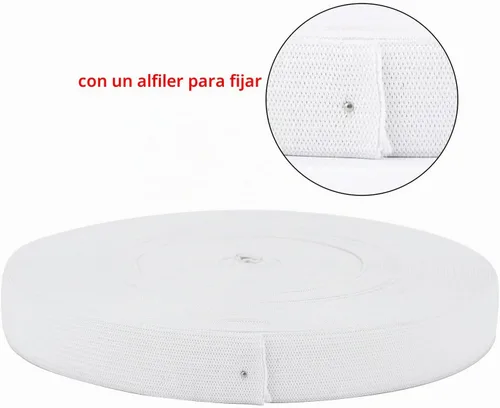 Vista 2 de Hicarer Elástico de 3/4 pulgadas para coser bandas elásticas anchas de 21.5
