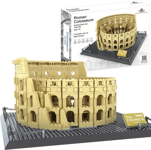 Vista 4 de Juego de pieza de construcción Serie Landmark Perfect for architecture lovers, history enthusiasts, and builders who enjoy detailed landmark