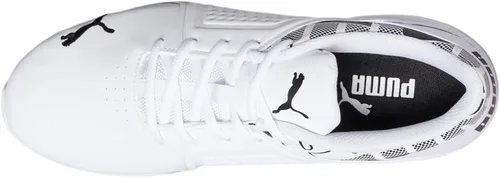 Vista 4 de Puma Hombres Viz Runner Repeat Running Zapatillas - Blanco - Talla 8 M, Puma Exprimir blanco-lima