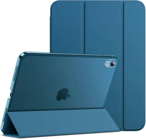 Vista 14 de JETech - Funda para iPad (A16) de 11ª y 10ª generación, color negro Cover for 2025/2022 Model, Translucent Back, Tri-Fold Stand, Auto Wake/Sleep