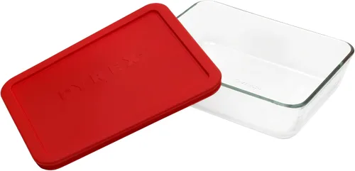 Vista 2 de Pyrex Simply Store - Almacenamiento de alimentos rectangular de vidrio para 6 tazas