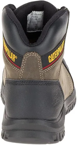 Vista 6 de Cat Calzado Outline St Botas de trabajo para hombre, Gris (Dark Gull Grey)