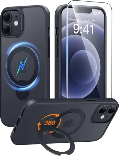 Vista 57 de FNTCASE Funda para Samsung Galaxy Z Fold 7 para Magsafe Negro