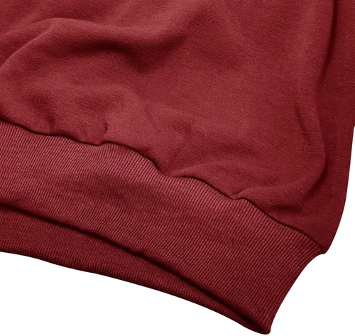 Vista 7 de Camiseta gruesa para hombre, camiseta de entrenamiento muscular, cuello redondo, manga larga, para gimnasio, ajuste atlético, ligera, sin botones