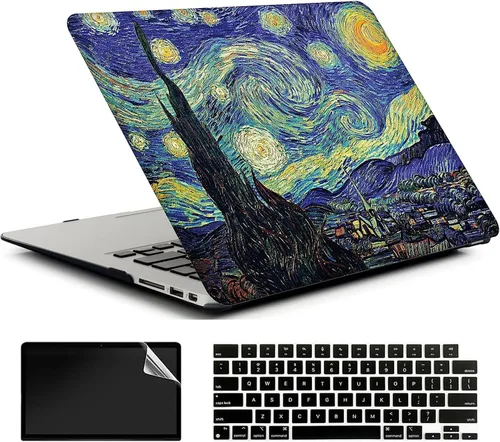 Vista 10 de Funda para MacBook Air de 15 pulgadas A3241 A3114 A2941 (versión 2023 2024 2025) – Carcasa rígida protectora a presión para MacBook Air de 15.3