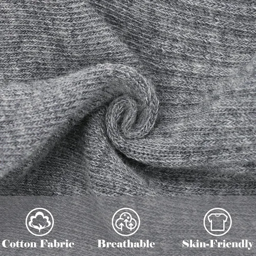 Vista 5 de Olreco Calcetines de agarre para mujeres y hombres, calcetines de pilates, calcetines de yoga, calcetines antideslizantes para mujer, calcetines