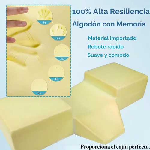 Vista 2 de Almohada de pestañas para extensiones de pestañas, almohada ergonómica de Almohada de cabeza para amarre con organizadores laterales