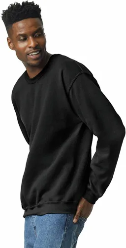 Vista 2 de Gildan - Sudadera de vellón con cuello redondo, paquete múltiple, estilo G18000