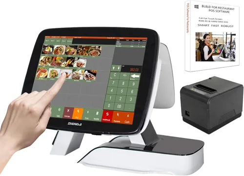 Vista 9 de Sistema de punto de venta inteligente de punto de venta registrador de efectivo software POS para restaurantes, bares, asadores con recibos o SET01