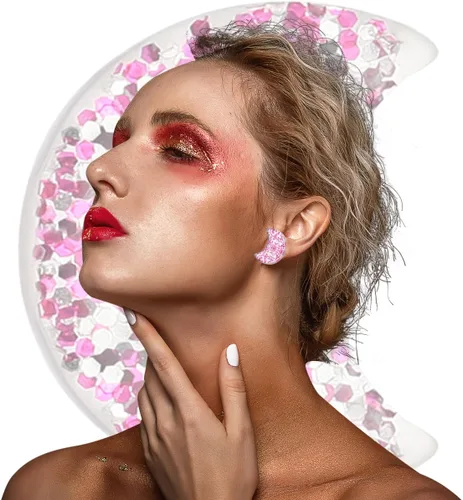 Vista 4 de Pendientes de Halloween para mujer, aretes de otoño esmaltados de moda
