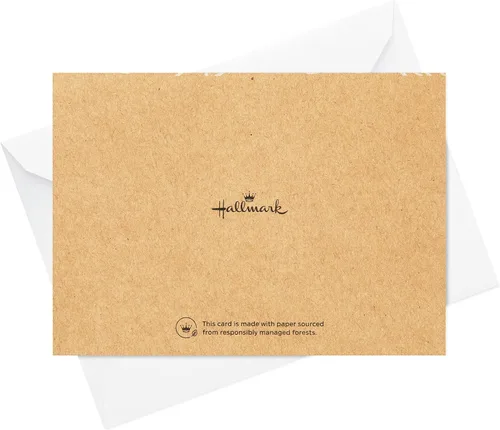 Vista 7 de Hallmark Surtido de tarjetas de agradecimiento, papel kraft rústico (48 notas de agradecimiento con sobres)