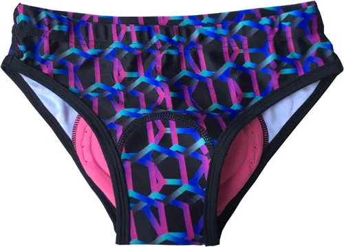 Vista 3 de Ropa interior de ciclismo para mujer, pantalones cortos acolchados 3D de gel para bicicleta, de secado rápido, ligeros