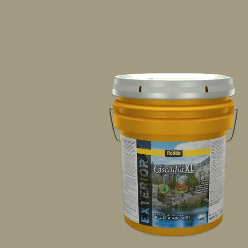 Vista 30 de Rodda Paint CASCADIA XL - Pintura e imprimación satinada para exteriores en uno, cuarto de galón, azul Madonna