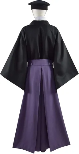 Vista 4 de RongJun Tsukasa Yugi Disfraz Unisex WC Bound Hanako Kun Kimono Conjunto Completo Trajes Halloween Cosplay Uniforme Escolar