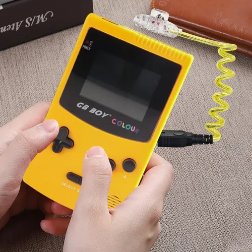 Vista 2 de Flexible Worm Light Illumination LED Lamps,Wormlight Portable for Gameboy Advance GBA Console