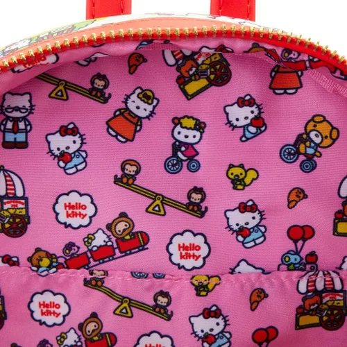 Vista 3 de Loungefly Hello Kitty and Friends - Bolso de hombro con doble correa para carnaval, Multi