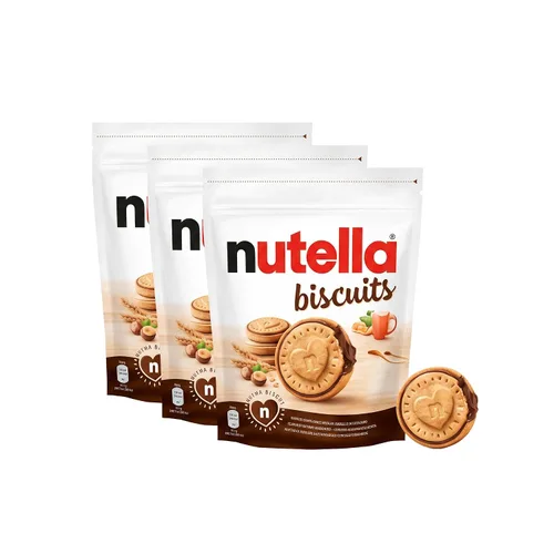 Vista 10 de Nutella Galletas de galletas, paquete de bocadillos dulces con crema