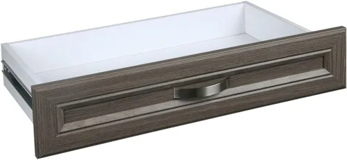 Vista 7 de Cubículo ClosetMaid SuiteSymphony de 25 x 6 pulgadas Gris natural