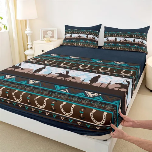 Vista 37 de Juego de ropa de cama con estampado de leopardo, tamaño individual, juego de cama de guepardo africano para decoración de dormitorio