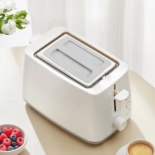 Vista 8 de Angoily Tapa de tostadora para máquina de pan a prueba de polvo, cubierta protectora de cocina para tostadora automática, tapa del hogar, 6.18 x