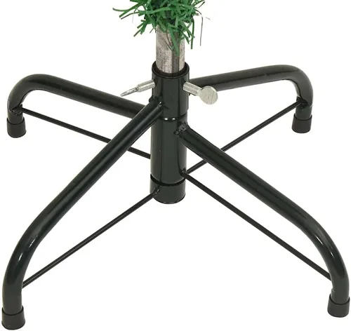 Vista 6 de Upside Down Christmas Tree Green PVC, Steel Frame, 47.2-inch Height, Adjustable Armrests, Indoor Holiday Decor for Living Room, Easy Assembly