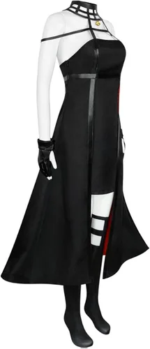 Vista 4 de Anime SPY × FAMILY Cosplay vestido de Halloween Yor Forger disfraz traje