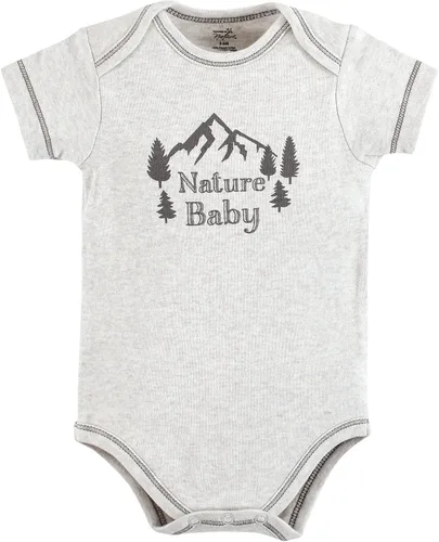 Vista 6 de Mamelucos Touched by Nature de algodón orgánico para bebé, unisex