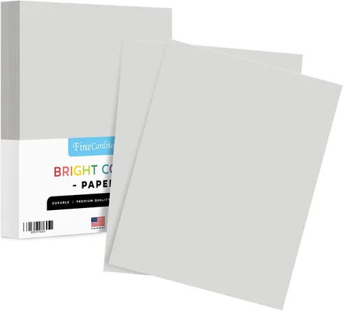 Vista 13 de Papel de color azul brillante liso de 8.5 x 11 pulgadas, para la escuela, la oficina y el hogar, manualidades navideñas, artes y manualidades, sin