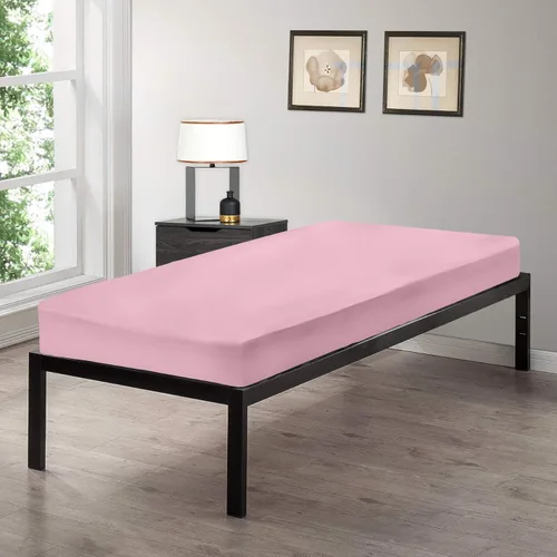 Vista 11 de Gilbins Sábana bajera ajustable tamaño cuna de 30 x 75 pulgadas, hecha de algodón, perfecta para literas de campamento, caravanas, camas