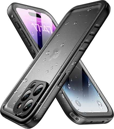 Vista 64 de SPORTLINK Funda impermeable para iPhone SE 3rd 2022/iPhone SE 2nd 2020/iPhone 7/8 - Con protector de pantalla integrado, funda impermeable de cuerpo
