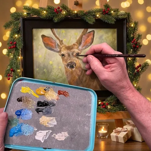 Vista 8 de WetNDri Papel de Paleta Desechable para Pintura Acrílica. Paquete de Recambio de 100 Piezas de Papel de Paleta para Paleta Húmeda para Pintar