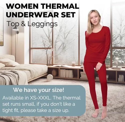 Vista 4 de Ultra Dry Women Thermal Underwear Set