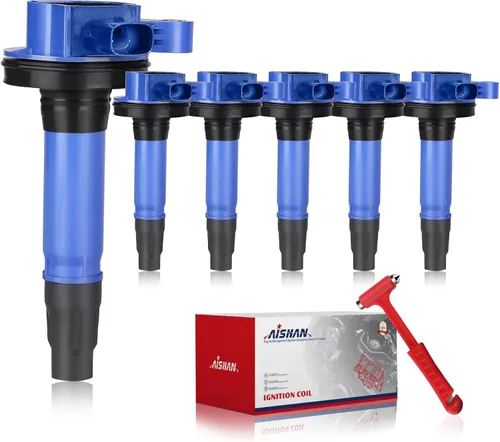 Vista 12 de Juego de 6 bobinas de encendido compatibles con Honda Accord Odyssey 3.0L 3.2L 3.5L V6 Acura TL CL RL LX EX V6 Vue Reemplazo # UF242