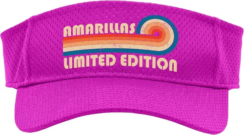 Vista 9 de AMARILLAS Retro 70s 80s Sunset Stripe Sport Sun Visor