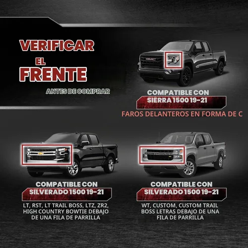 Vista 2 de OPT7 Arnés de barra de luz para portón trasero para Silverado/Sierra 1500