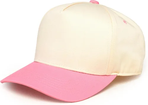 Vista 45 de Funky Junque Gorra de béisbol de 2 tonos para camionero adulto Misbehavin' - Leopardo/Beige