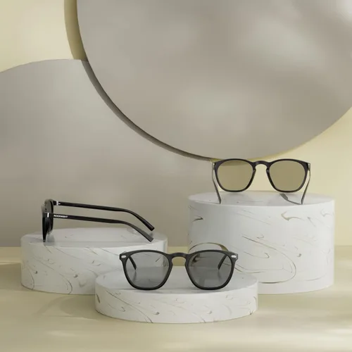 Vista 2 de ROCKNIGHT Lentes de sol polarizados con protección UV400 ultra ligeros unisex lentes planos