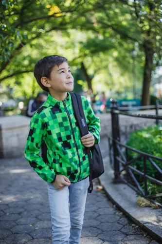 Vista 8 de Minecraft Chaqueta de forro polar con cremallera para niños pequeños y grandes