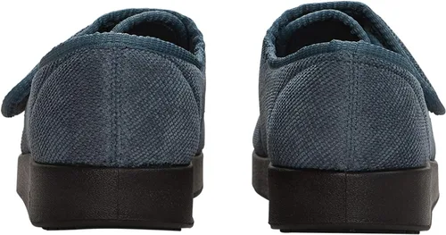 Vista 4 de Silvert's Adaptive Clothing & Footwear Mens Wide & Comfy Easy Closure Slippers for Seniors